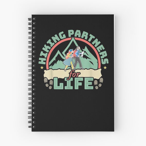 Item preview, Funny Hiker Hiking Partners For Life Mom Dad  designed and sold by sheilase.