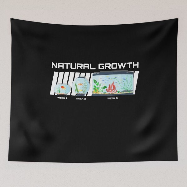 Item preview, Natural Growth Aquarium Fish Pet designed and sold by MooonTees.