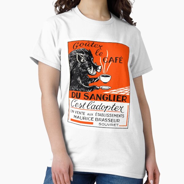 Item preview, Antique Belgian Coffee Boar Advertising Poster designed and sold by retrographics.