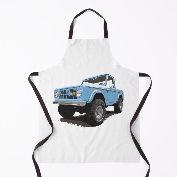 Item preview, Ford Bronco front_back - Ford Bronco - color stylized designed and sold by DrivenBrand.