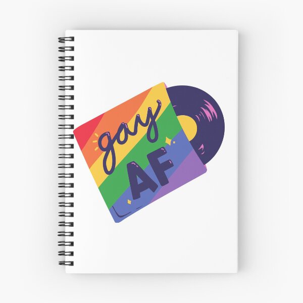 Artikelvorschau, Homosexuell AF Schallplatte LGBTQ + Stolz entworfen und verkauft von PandaParcels.