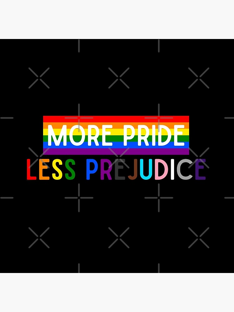 More Pride Less Prejudice Tote Bag - Rockatee