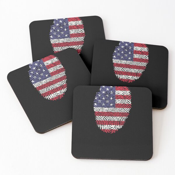 Item preview, Handprint United States of America USA Flag  designed and sold by GBDesigner.