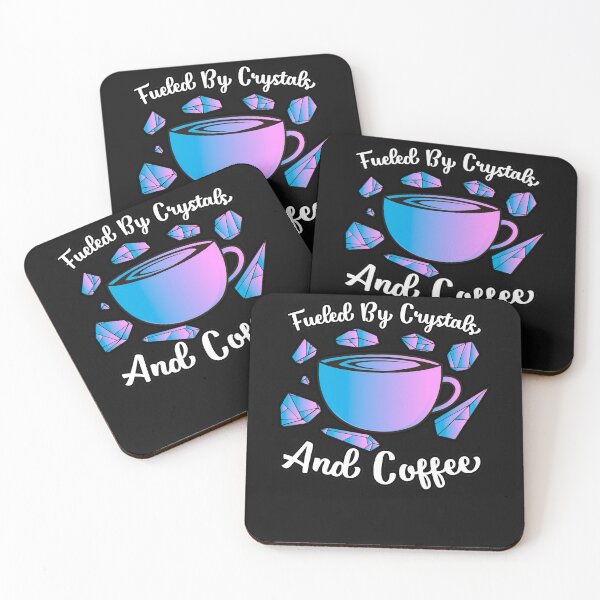 Item preview, Fueled By Crystals And Coffee designed and sold by Músico Ilustre.