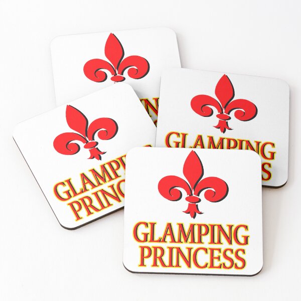 Item preview, Glamping Princess graphic for the Camping road trip designed and sold by EdwardMonet.