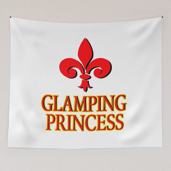 Item preview, Glamping Princess graphic for the Camping road trip designed and sold by EdwardMonet.