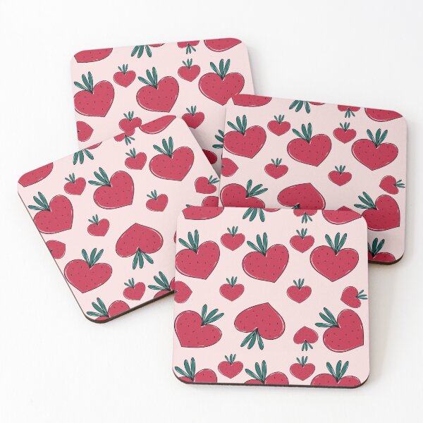 Item preview, Cute Strawberry Pattern designed and sold by Nesro34.