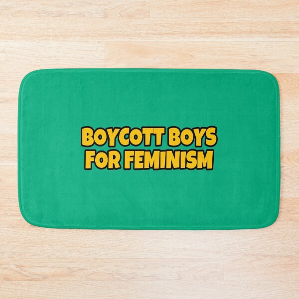 Item preview, Boycott boys for feminism designed and sold by strawberryseeds.