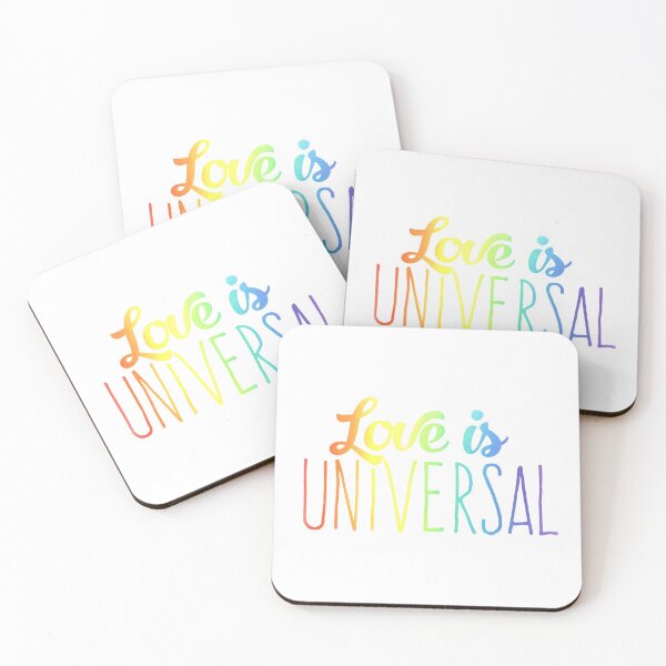 Item preview, Love is Universal Words designed and sold by Tinaholleyart.