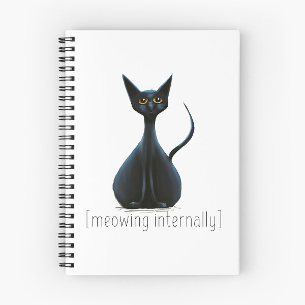 Item preview, [Meowing Internally] designed and sold by Zoe Perdita.
