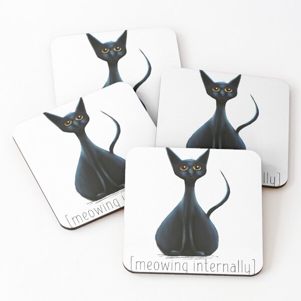 Item preview, [Meowing Internally] designed and sold by Zoe Perdita.
