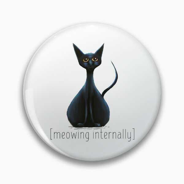 Item preview, [Meowing Internally] designed and sold by Zoe Perdita.
