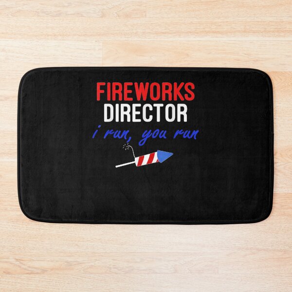Item preview, 4th Of July Fireworks Director If I Run You Run American  designed and sold by sheilase.