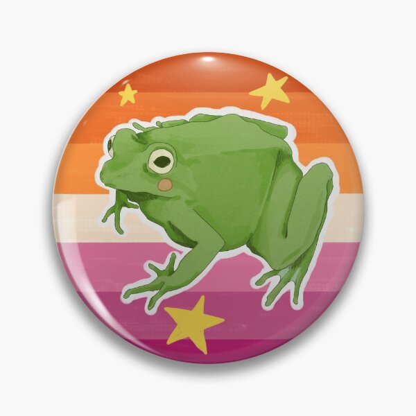 Item preview, Lesbian Pride Frog designed and sold by lauratroy.