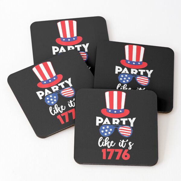 Item preview, Party Like 1776 4th Of July Usa American Flag Men Women  designed and sold by sheilase.