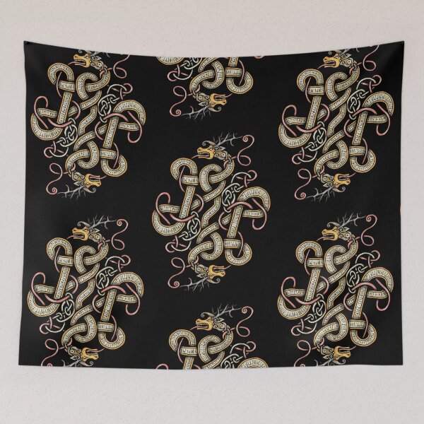 Item preview, Snakes knotwork designed and sold by atelier-vladi.