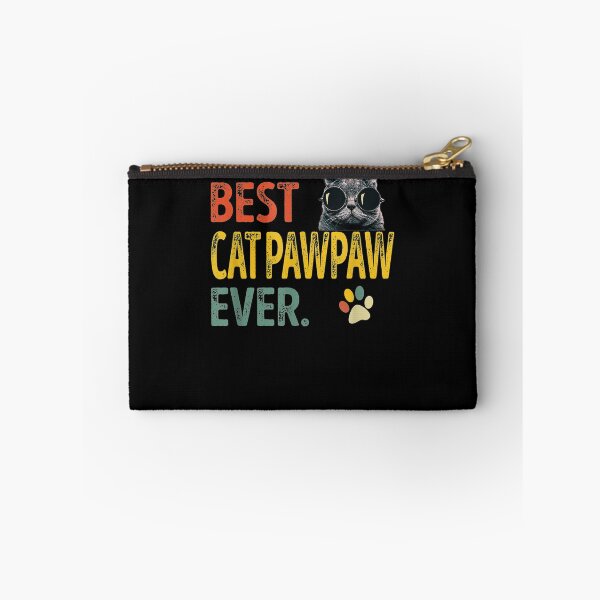 Item preview, Mens Vintage Best Cat Pawpaw Ever Retro Cat Daddy Father Gift  designed and sold by sheilase.