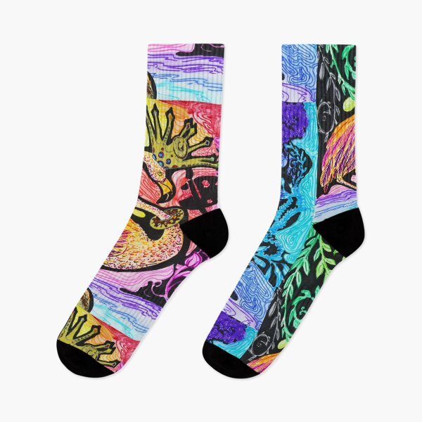 Item preview, Rainbow Royal Flamingo Vibes designed and sold by MuralDreams.