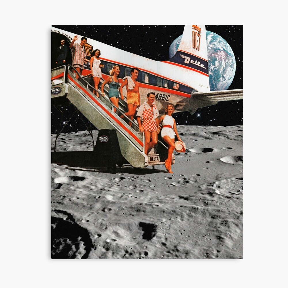 Moon Landing Poster