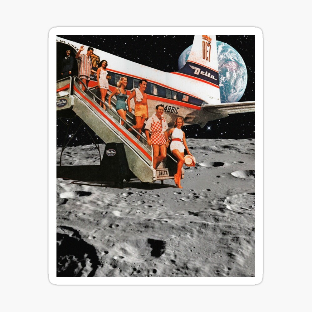Moon Landing Poster