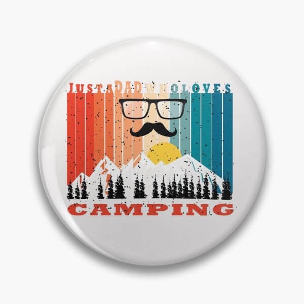 Item preview, just a dad who loves camping designed and sold by naturehikers.