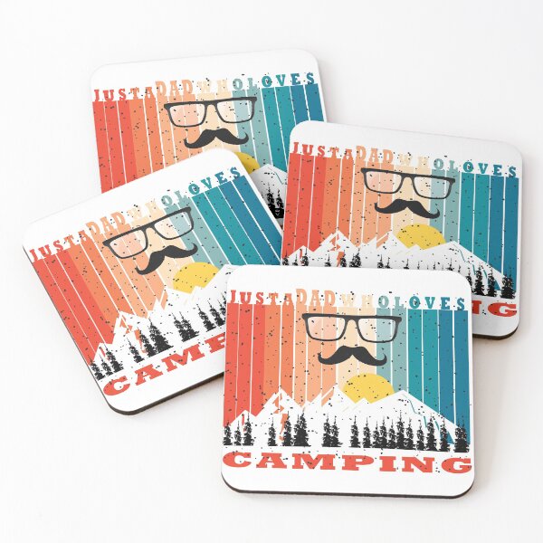 Item preview, just a dad who loves camping designed and sold by naturehikers.