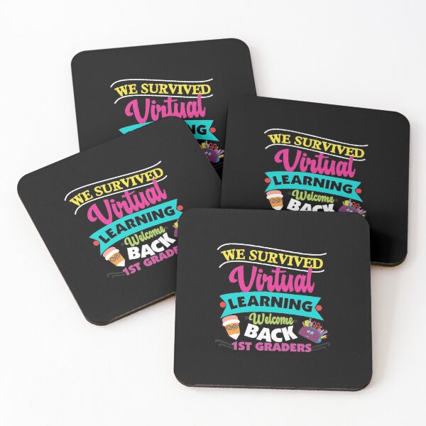 Item preview, We survived virtual learning,back to school 1st grader tshirt designed and sold by Adhiambo.