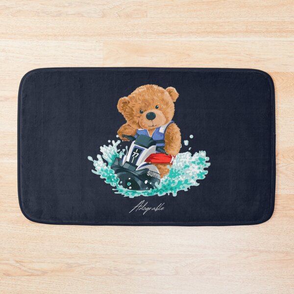 Item preview, Cute Bear jetskiiing - Adograble Jetski designed and sold by Adograble.