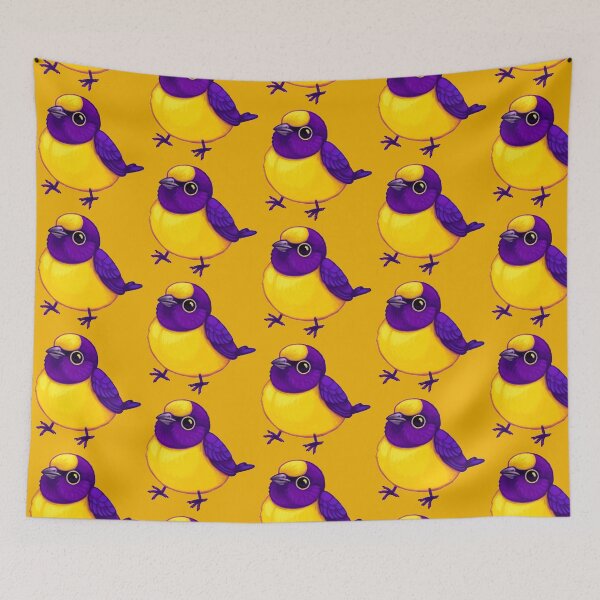 Item preview, Pride Birds: Purple-throated Euphonia designed and sold by Wren Melville's Art.
