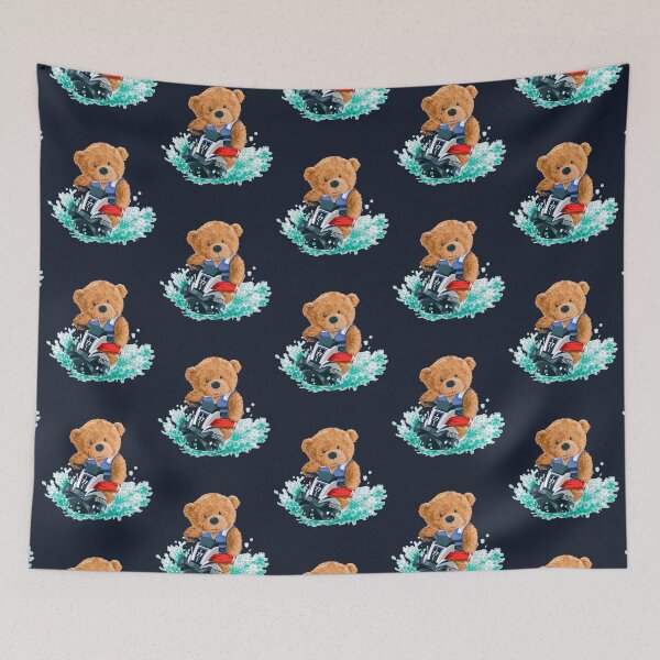 Item preview, Cute Bear jetskiiing - Adograble Jetski designed and sold by Adograble.