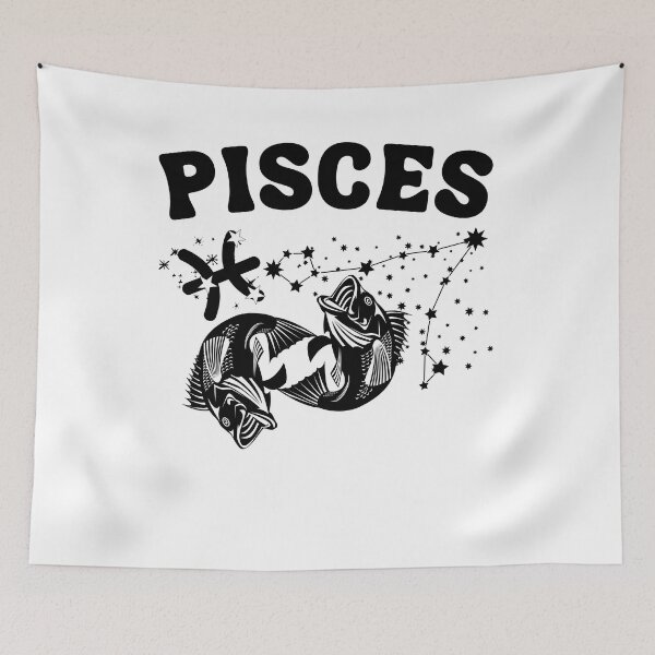 Item preview, Pisces Horoscope Star Signs And Symbols designed and sold by Easyas.