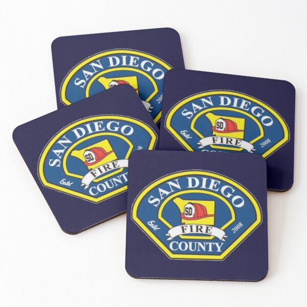 Item preview, San Diego County Fire Department designed and sold by Lawrence Baird.
