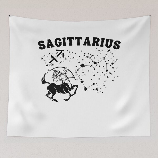 Item preview, Sagittarius Horoscope Star Signs And Symbols designed and sold by Easyas.