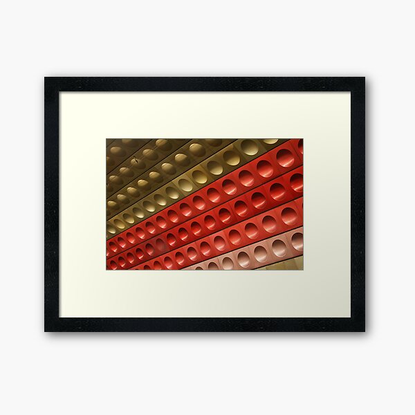 Disco Dots Framed Art Print