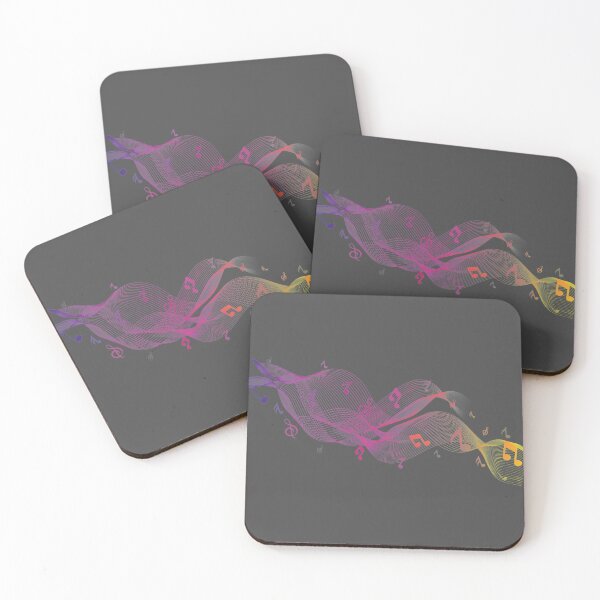 Item preview, Colourful Musical Tone Waves designed and sold by Funwithmusic.