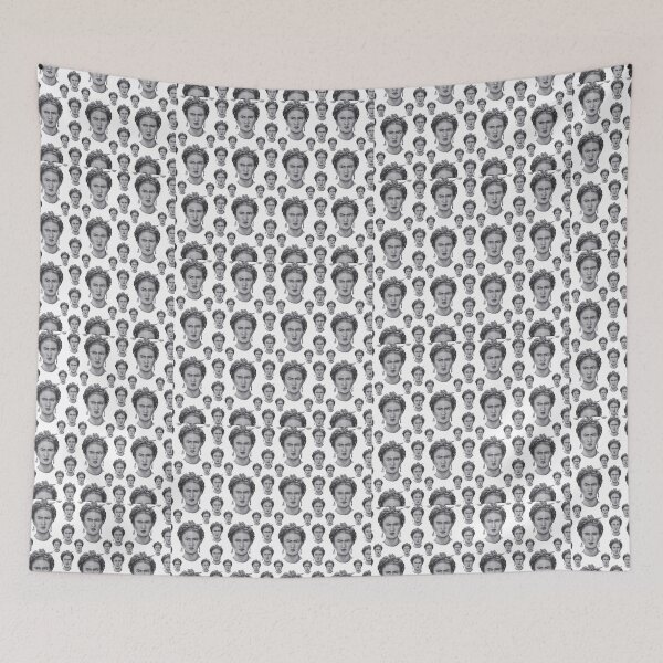 Item preview, Mexican Painter Portrait Pattern designed and sold by Ivan Ramirez.