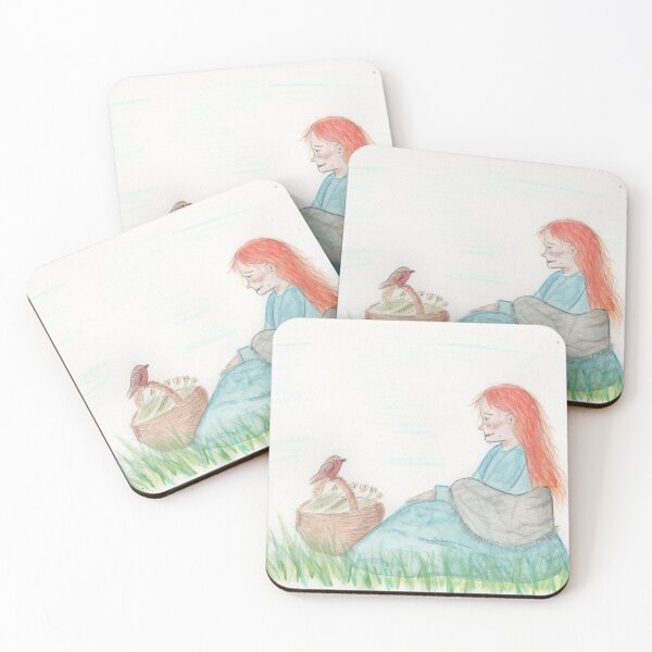 Item preview, Girl in the meadow  designed and sold by Charlotsart .