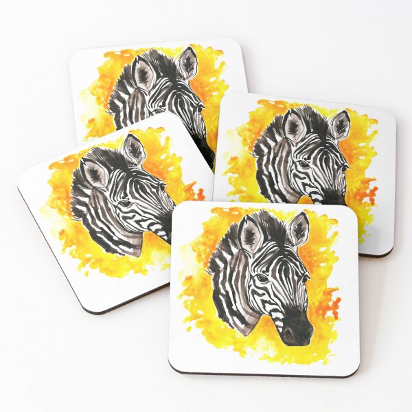 Item preview, Watercolor Zebra. Savanna zebra lover. designed and sold by ZheltakovaIana.