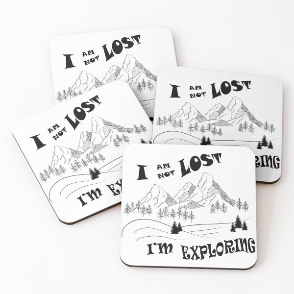 Item preview, I am not Lost, I'm Exploring  designed and sold by SkyAfterDusk.