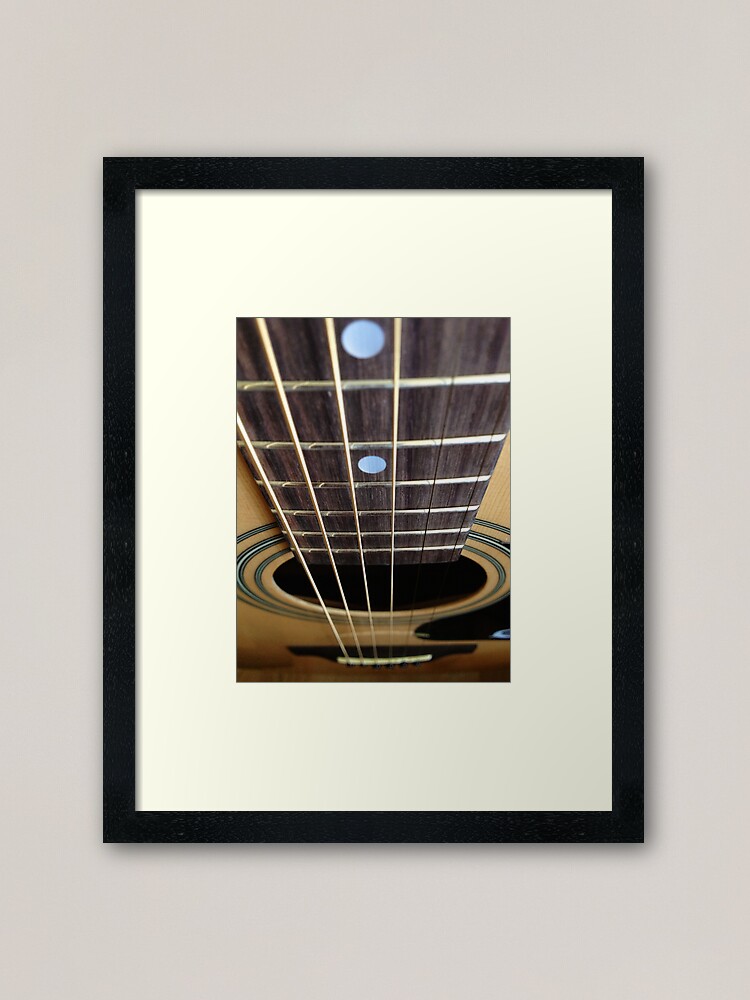 Thumbnail 2 of 7, Framed Art Print, Chordless designed and sold by DamnAssFunny.