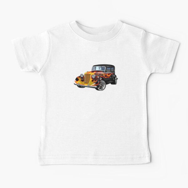 Retro Hot Rod Baby T-Shirt