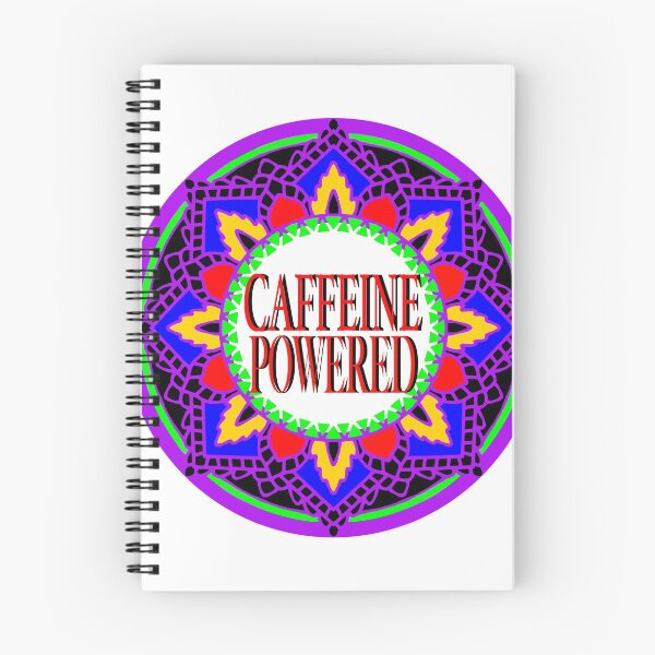 Item preview, CAFFEINE POWERED MANDALA 2 designed and sold by EdwardMonet.