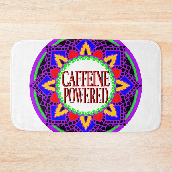 Item preview, CAFFEINE POWERED MANDALA 2 designed and sold by EdwardMonet.