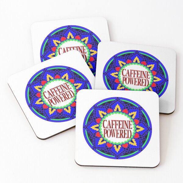 Item preview, CAFFEINE POWERED MANDALA  3 designed and sold by EdwardMonet.