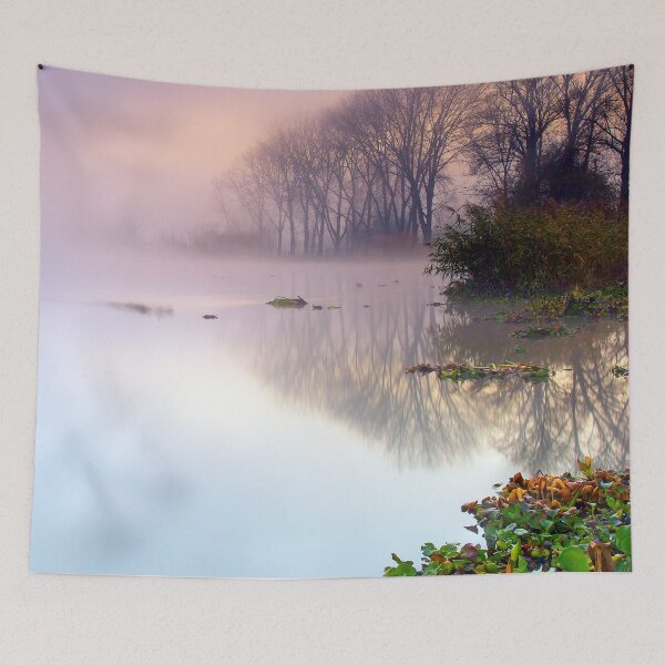 Artikelvorschau, Wandteppiche, Wandteppiche, Überwurfdecken, Bettdecken, Bettbezüge, Duschvorhänge, Sonnenuntergangswandkunst, Naturszene, Natursonnenuntergänge, Hüttenszene, Hüttenhimmel, Metallfotodrucke entworfen und verkauft von eyesight4vision.