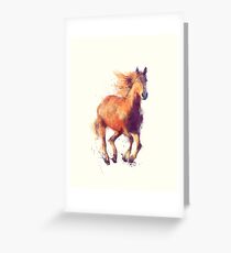 Horse // Boundless Grußkarte
