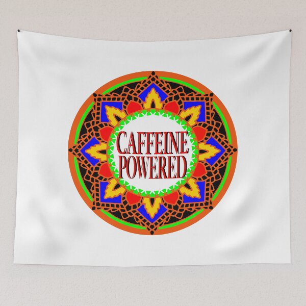 Item preview, CAFFEINE POWERED MANDALA  4 designed and sold by EdwardMonet.