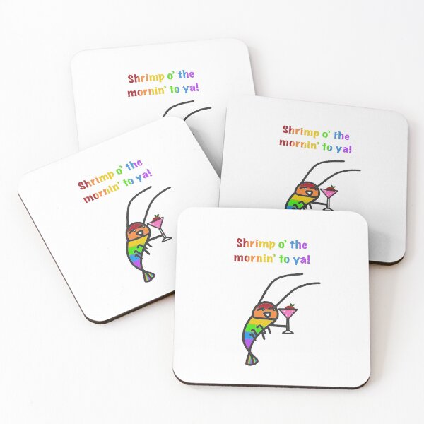 Item preview, Shrimp o' the Mornin' to Ya!  designed and sold by momo-sweettea.