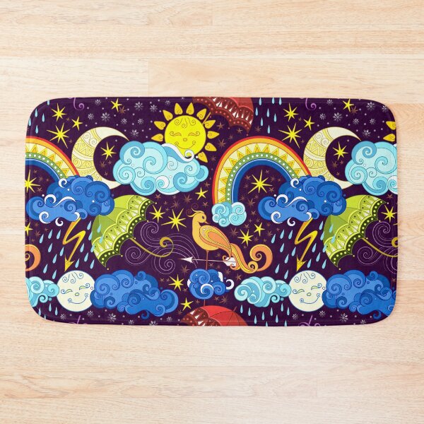Item preview, Fairytale Weather Forecast Large Scale Print designed and sold by lissantee.