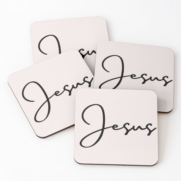 Artikelvorschau, Vintage Jesus Kursive Typografie entworfen und verkauft von garniturex.